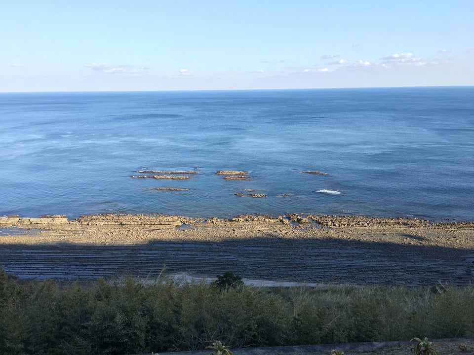 青島の海岸